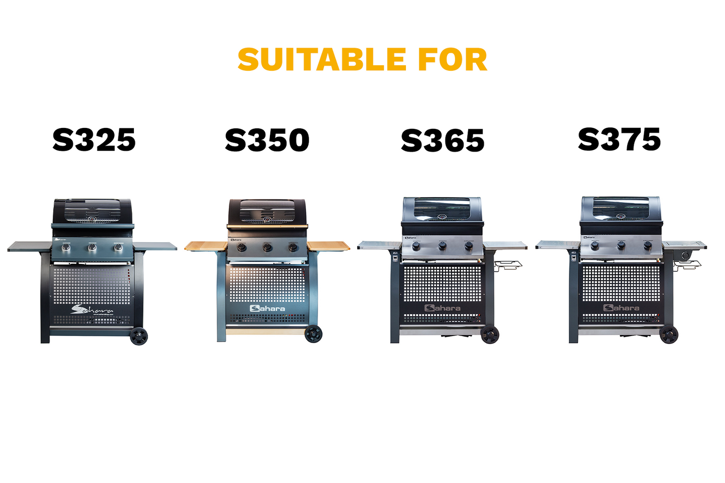 Sahara Premium BBQ Cover – S Series (S325, S350, S365, S375)
