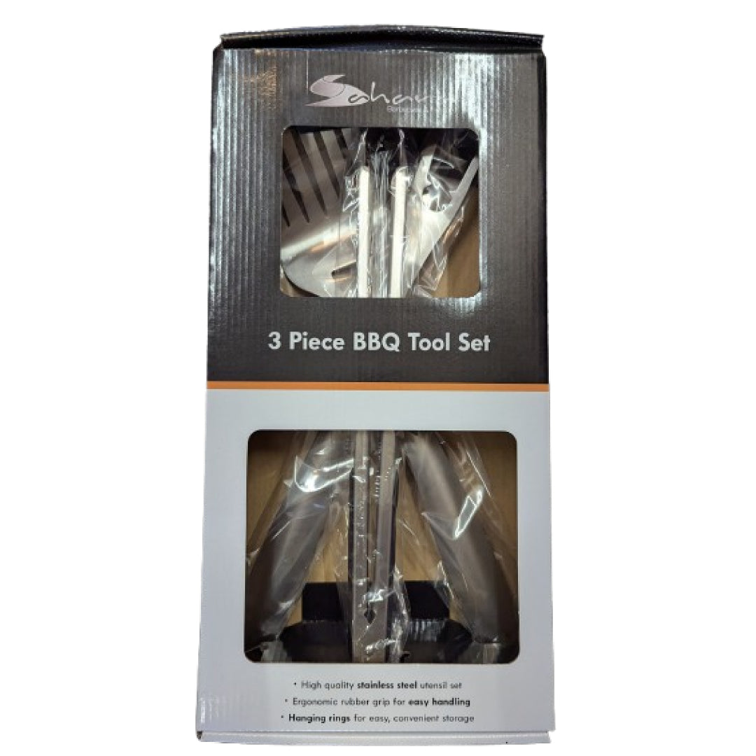 Sahara 3-Piece BBQ Tool Set