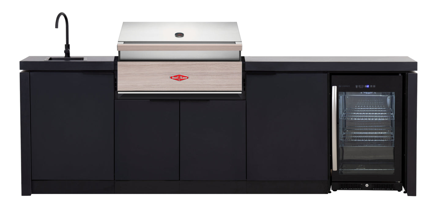 Cabinex Classic Outdoor Kitchen Paired with Beefeater 1500