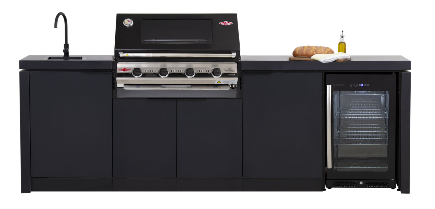 Cabinex Classic Outdoor Kitchen Paired with Beefeater S3000E