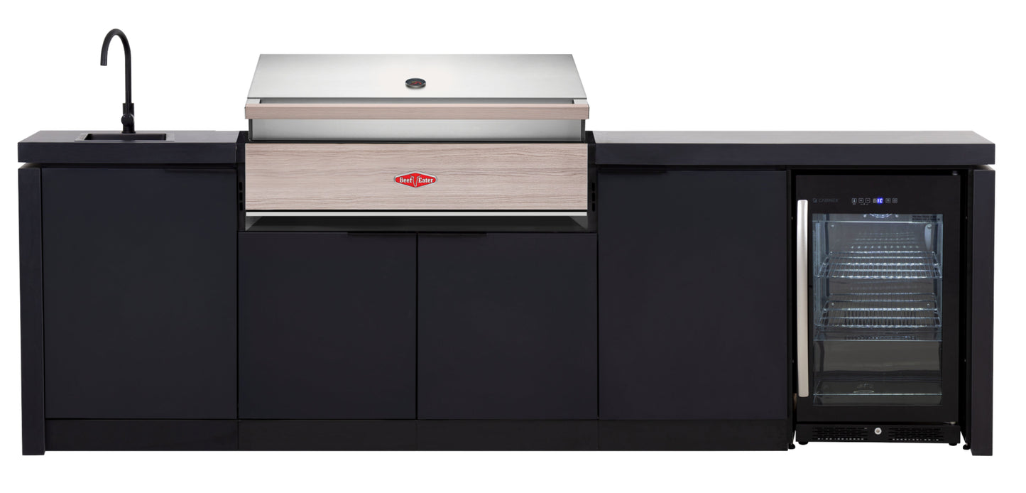 Cabinex Classic Outdoor Kitchen Paired with Beefeater 1500