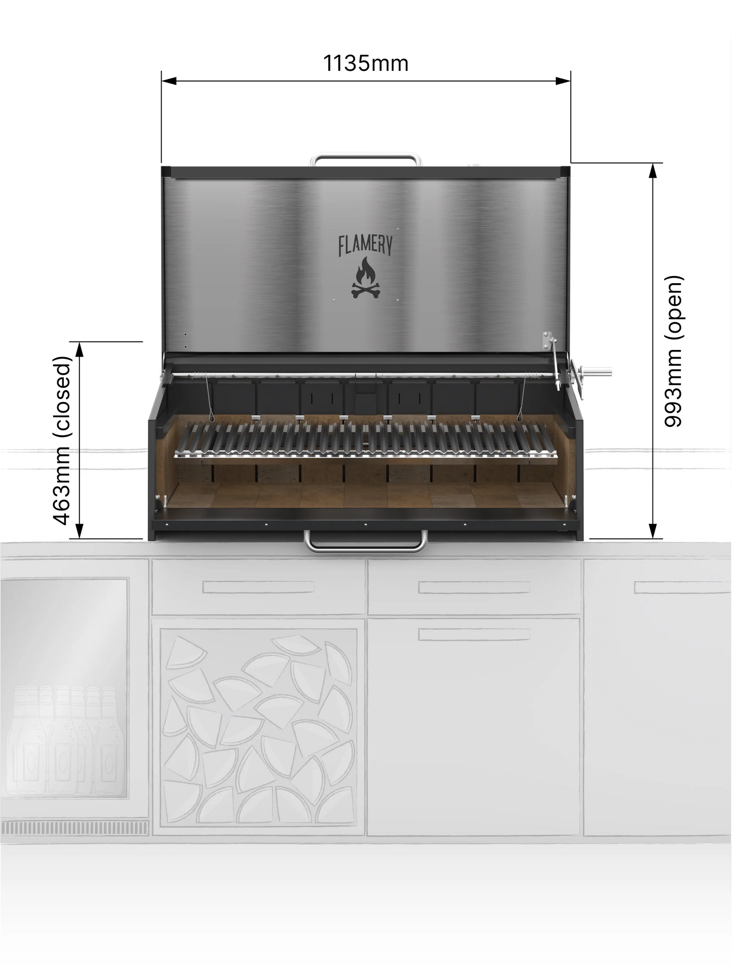 Flamery Asado Pro 3.2 Large