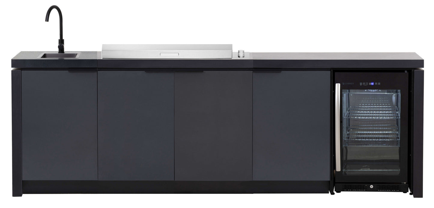 Cabinex Classic Outdoor Kitchen Paired with Beefeater Proline