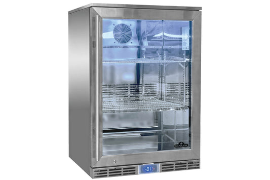 Napoleon Outdoor Refrigerator Opens on the right