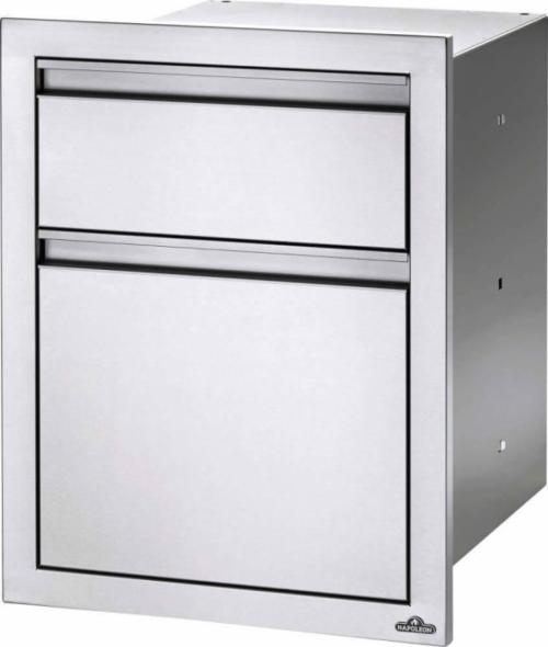 Napoleon 18 x 24 inch Double Drawer Waste Bin