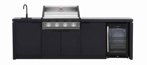 Cabinex Classic Outdoor Kitchen Paired with Beefeater 1600E