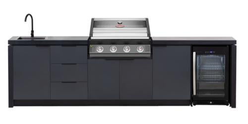 Cabinex Premium Outdoor Kitchen Paired with Beefeater 1600E