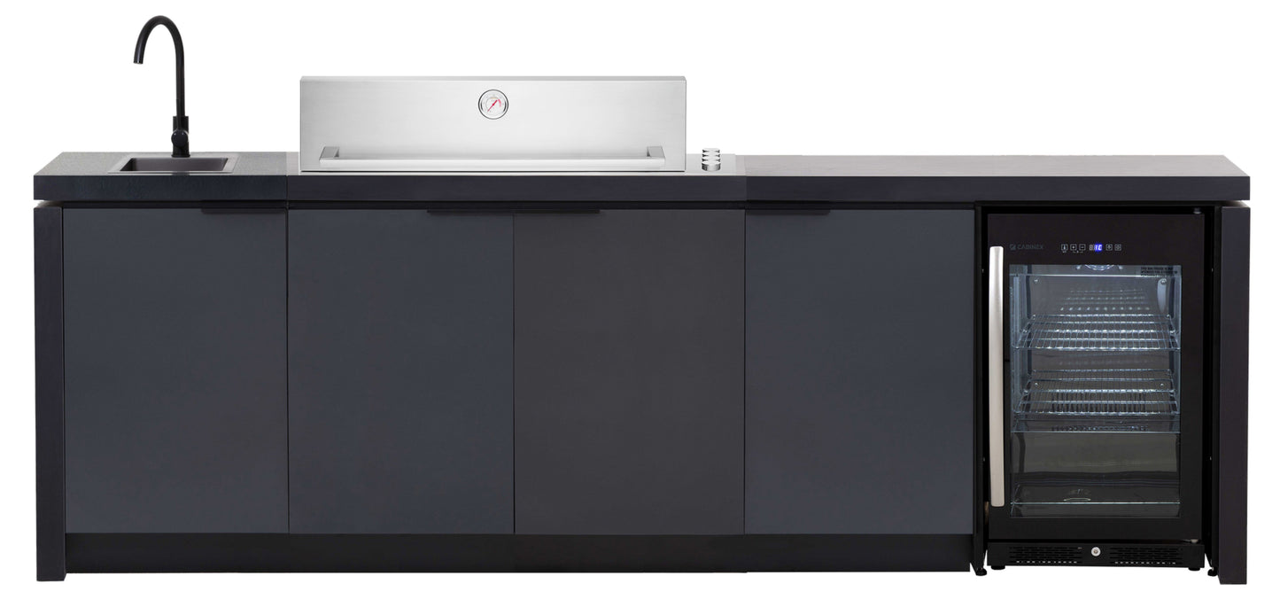 Cabinex Classic Outdoor Kitchen Paired with Beefeater Proline